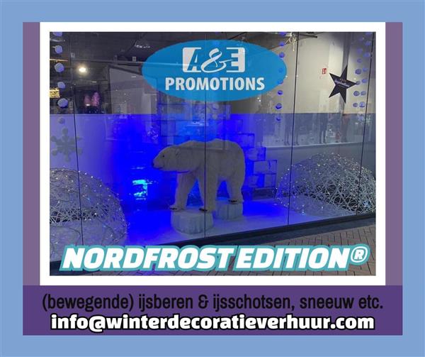 Grote foto winterdecoratie verhuur brabant tilburg ijsbeer diversen kerst