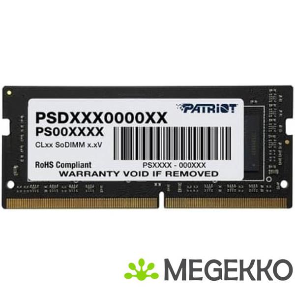 Grote foto patriot memory signature psd48g320081s geheugenmodule 8 gb 1 x 8 gb ddr4 3200 mhz computers en software overige computers en software