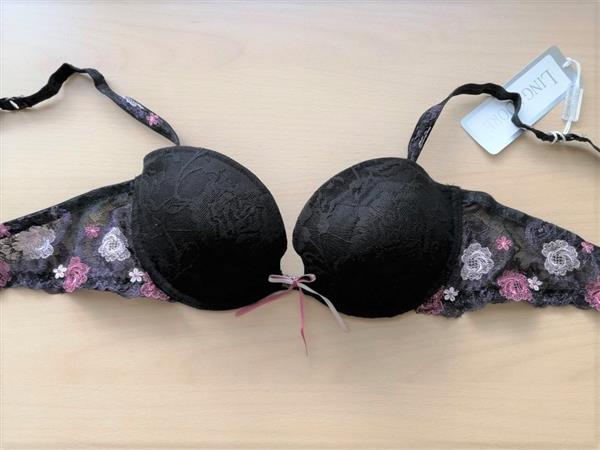 Grote foto chique zwarte bh van lingadore 75b tot 85e kleding dames ondergoed en lingerie merkkleding