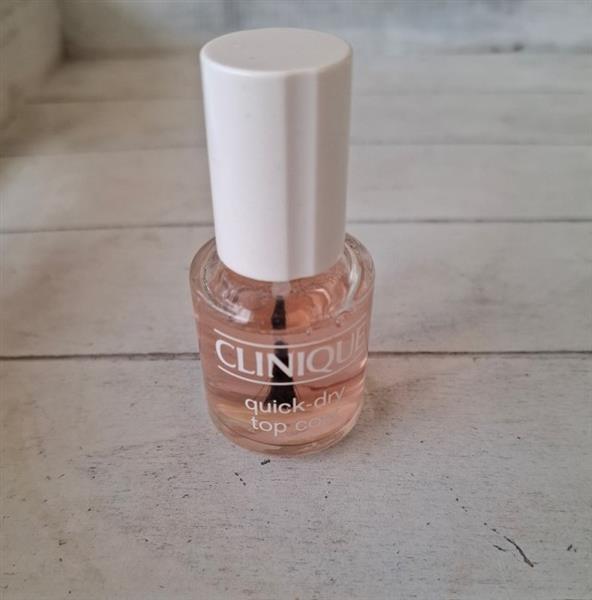 Grote foto quick dry top coat van clinique 15 ml sieraden tassen en uiterlijk cosmetica en make up