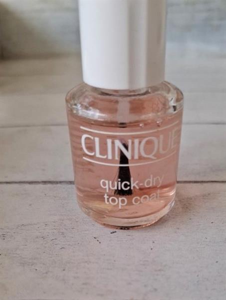 Grote foto quick dry top coat van clinique 15 ml sieraden tassen en uiterlijk cosmetica en make up