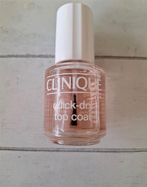 Grote foto quick dry top coat van clinique 15 ml sieraden tassen en uiterlijk cosmetica en make up