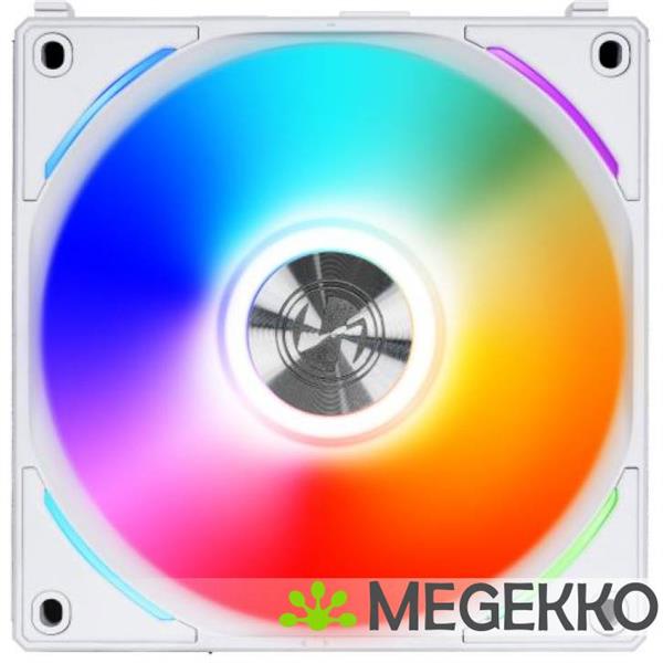 Grote foto lian li uni fan al120 1 pack white rgb pwm computers en software overige computers en software