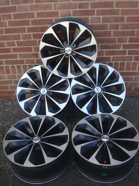 Grote foto 18 inch cms c21 mat black with polished face kia auto onderdelen banden en velgen