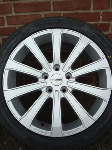 Grote foto 17 inch momo velgen en banden steek 5x108 auto onderdelen banden en velgen