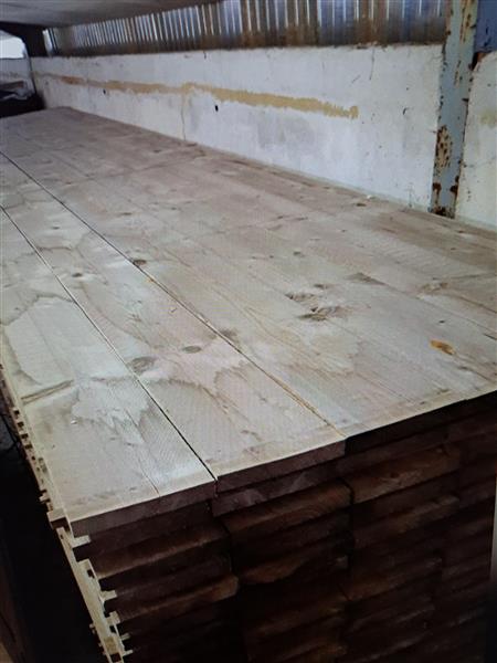 Grote foto steigerplanken old grey lang 5m doe het zelf en verbouw hout en planken