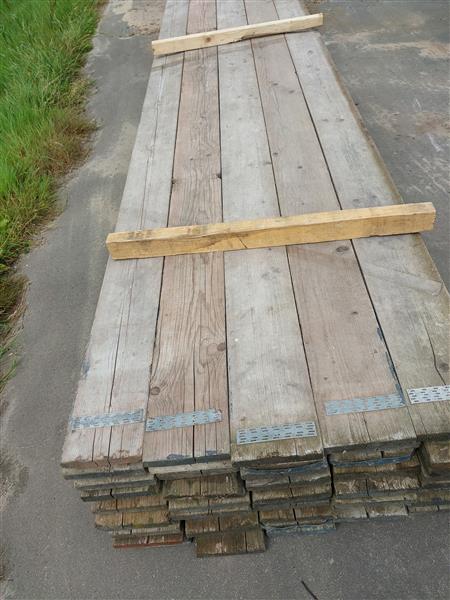 Grote foto gebruikte steigerplanken ongevee doe het zelf en verbouw hout en planken