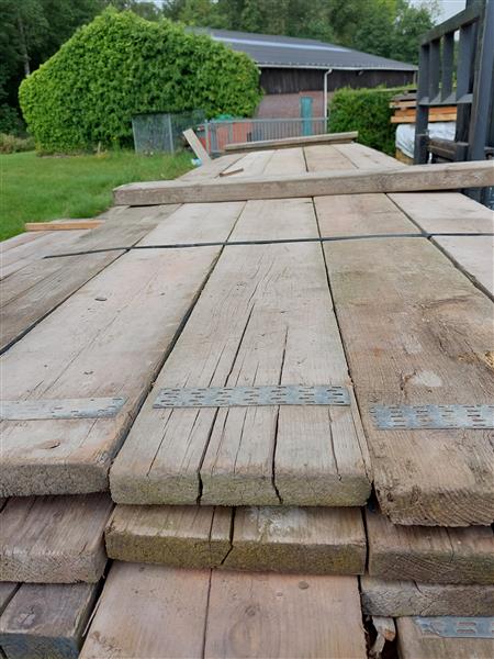 Grote foto gebruikte steigerplanken ongevee doe het zelf en verbouw hout en planken