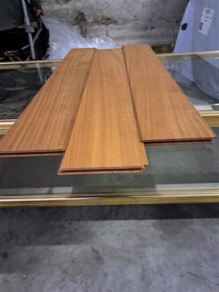 Grote foto ayous thermowood gevelbekleding doe het zelf en verbouw hout en planken