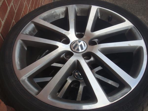 Grote foto 18 originele charleston golf velgen banden 5x112 auto onderdelen banden en velgen