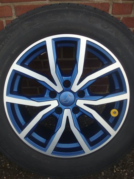 Grote foto 17 dezent blauw velgen banden dunlop winter 5x112 auto onderdelen banden en velgen