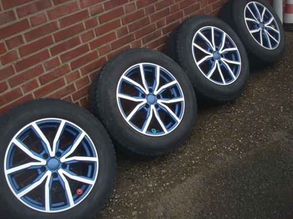 Grote foto 17 dezent blauw velgen banden dunlop winter 5x112 auto onderdelen banden en velgen