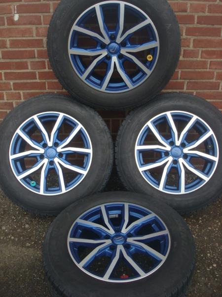 Grote foto 17 dezent blauw velgen banden dunlop winter 5x112 auto onderdelen banden en velgen