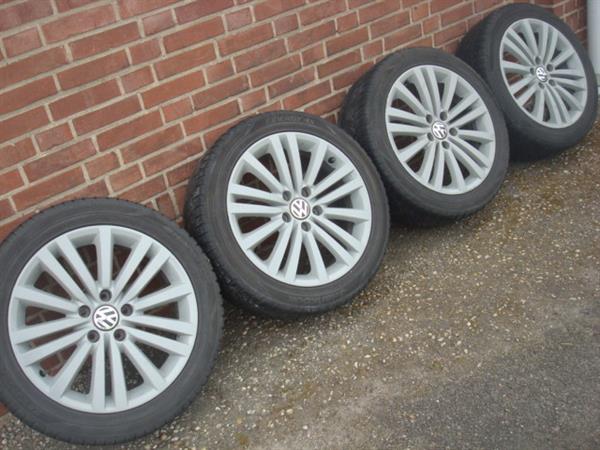 Grote foto 17 originele vw r32 velgen banden hankook 5x112 auto onderdelen banden en velgen