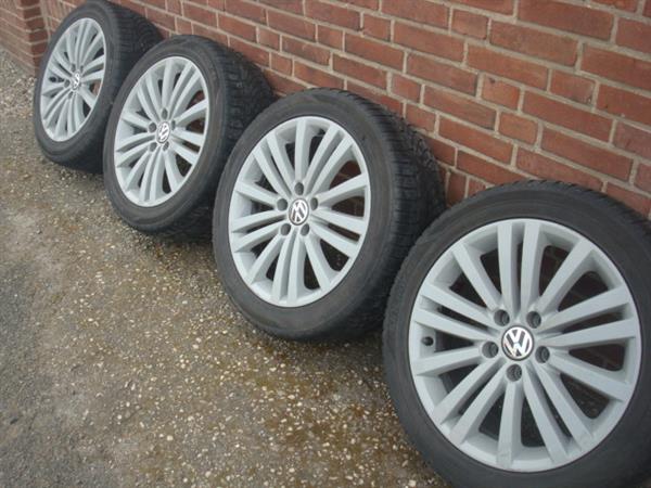 Grote foto 17 originele vw r32 velgen banden hankook 5x112 auto onderdelen banden en velgen