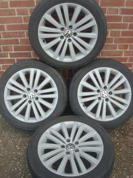 Grote foto 17 originele vw r32 velgen banden hankook 5x112 auto onderdelen banden en velgen