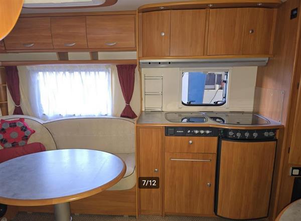 Grote foto dethleffs beduin 5.40 v 2007 airco enkele bedden caravans en kamperen caravans