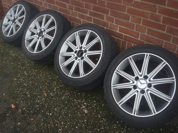 Grote foto 17 originele mercedes slk r172 steek 5x112 auto onderdelen banden en velgen