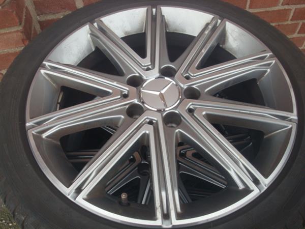 Grote foto 17 originele mercedes slk r172 steek 5x112 auto onderdelen banden en velgen