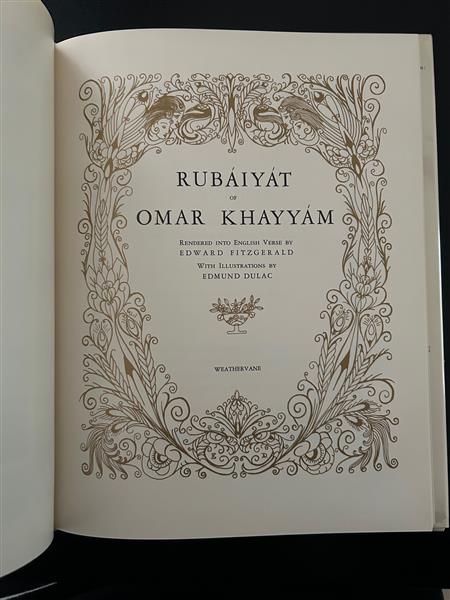 Grote foto rubaiyat of omar khayyam boeken gedichten en po zie