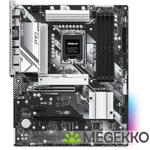 Grote foto asrock b760 pro rs computers en software moederborden