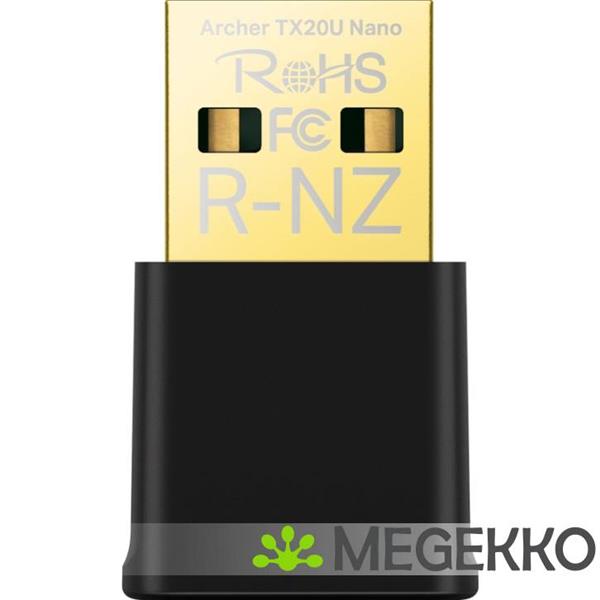 Grote foto tp link archer tx20u nano wlan 1800 mbit s computers en software netwerkkaarten routers en switches