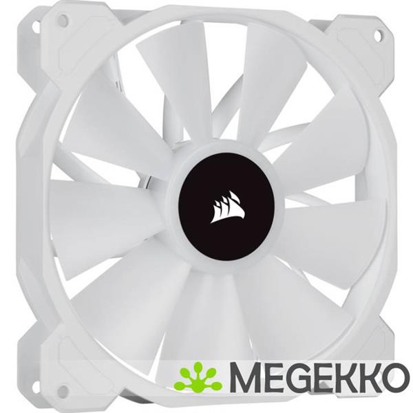 Grote foto corsair casefan icue sp140 rgb elite performance white 2 pack 140mm computers en software overige computers en software