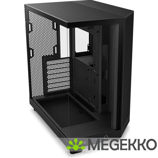 Grote foto nzxt h6 flow black computers en software behuizingen en kasten