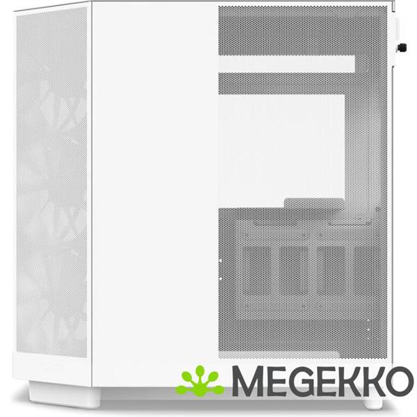 Grote foto nzxt h6 flow white computers en software behuizingen en kasten