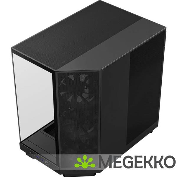 Grote foto nzxt h6 flow black computers en software behuizingen en kasten