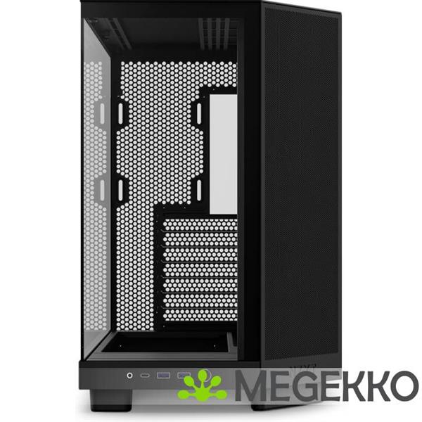 Grote foto nzxt h6 flow black computers en software behuizingen en kasten