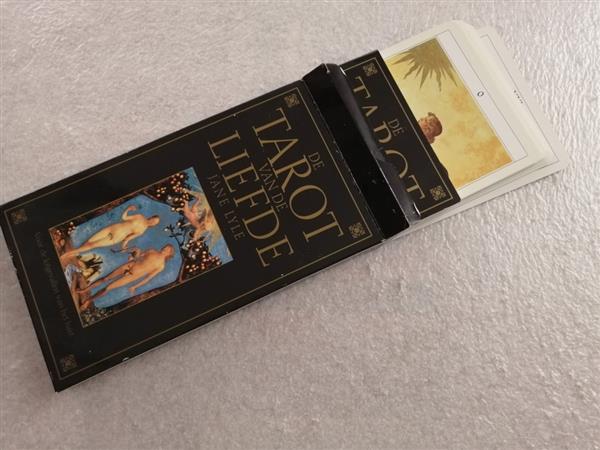 Grote foto tarot van de liefde boek met 22 kaarten boeken esoterie en spiritualiteit