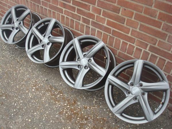 Grote foto 16 advanti racing nepa dark antraciet grijs 5x105 auto onderdelen banden en velgen