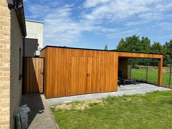 Grote foto maatwerk modern houten tuinhuis veda te koop tuin en terras tuinhuisjes en blokhutten