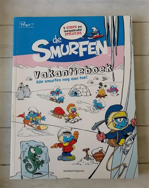 Grote foto vintage vakantieboek van de smurfen 2011 boeken jeugd onder 10 jaar