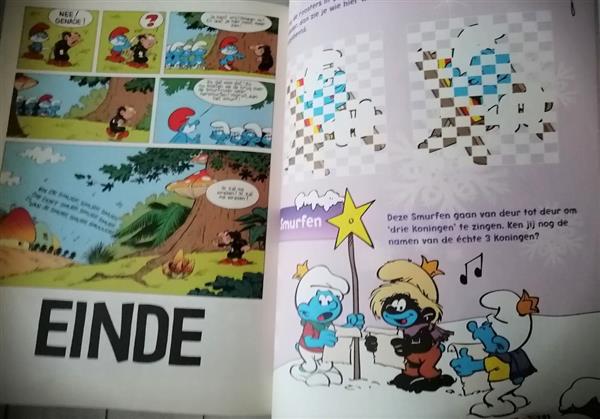 Grote foto vintage vakantieboek van de smurfen 2011 boeken jeugd onder 10 jaar