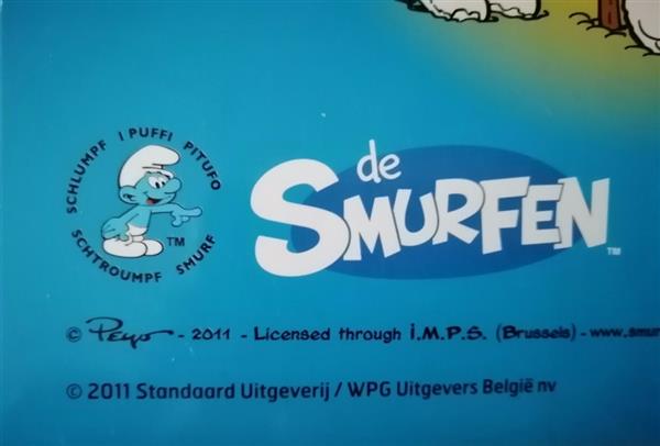 Grote foto vintage vakantieboek van de smurfen 2011 boeken jeugd onder 10 jaar