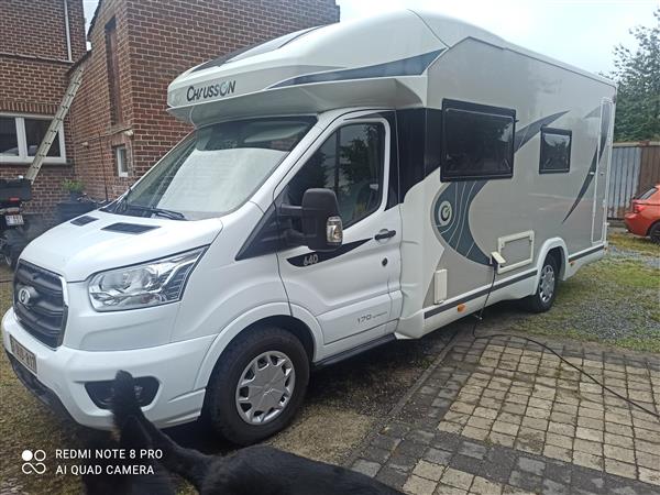 Grote foto chausson titanium 640 ford 170 pk automaat caravans en kamperen campers