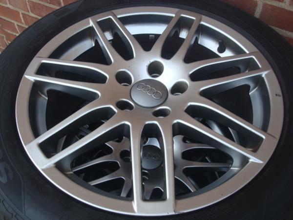 Grote foto 7 inch audi rs 4 velgen en banden steek 5x112 auto onderdelen banden en velgen