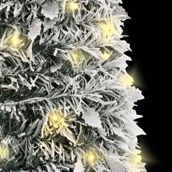 Grote foto vidaxl kunstkerstboom pop up met sneeuw 150 led 180 cm diversen overige diversen