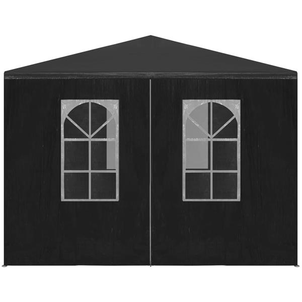 Grote foto vidaxl partytent 3x4 m antraciet tuin en terras overige tuin en terras