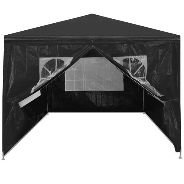 Grote foto vidaxl partytent 3x4 m antraciet tuin en terras overige tuin en terras