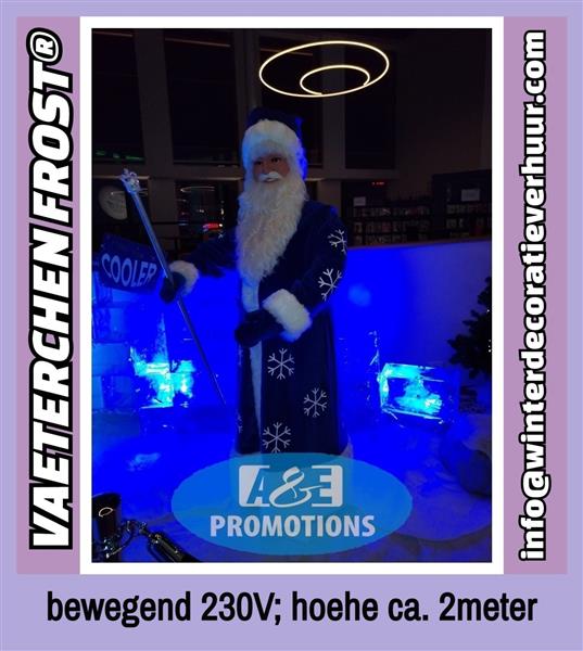 Grote foto ded moroz blauw bewegende kersman verhuur hobby en vrije tijd feestartikelen verhuur