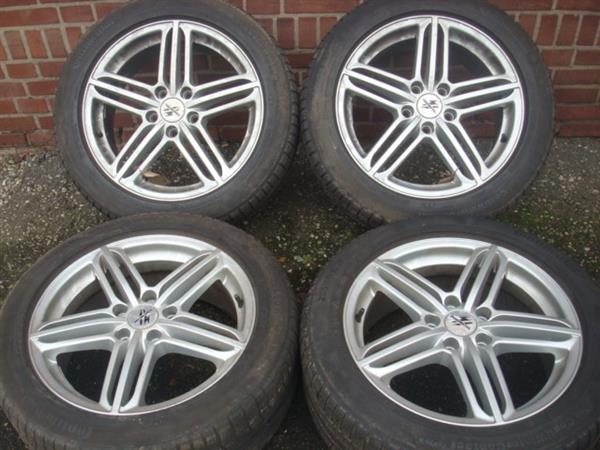 Grote foto 17 inch audi rs6 velgen banden steek 5x112 auto onderdelen banden en velgen