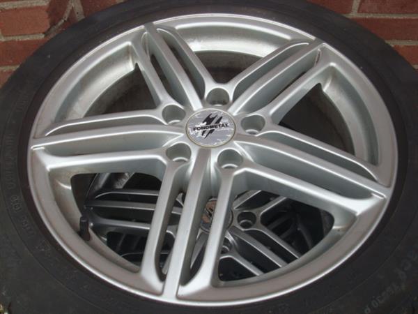 Grote foto 17 inch audi rs6 velgen banden steek 5x112 auto onderdelen banden en velgen