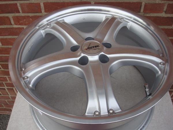 Grote foto 17 inch autec velgen niewu set steek5x100 auto onderdelen banden en velgen