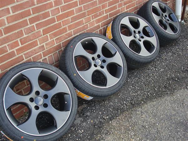 Grote foto 18 inch gti black velgen en banden steek 5x112 auto onderdelen banden en velgen