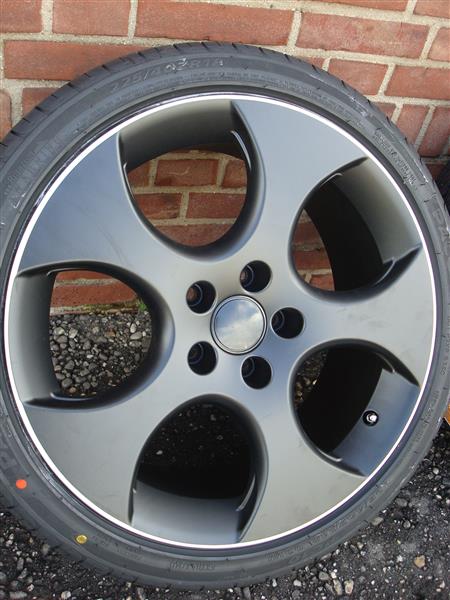 Grote foto 18 inch gti black velgen en banden steek 5x112 auto onderdelen banden en velgen