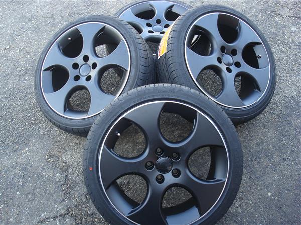 Grote foto 18 inch gti black velgen en banden steek 5x112 auto onderdelen banden en velgen