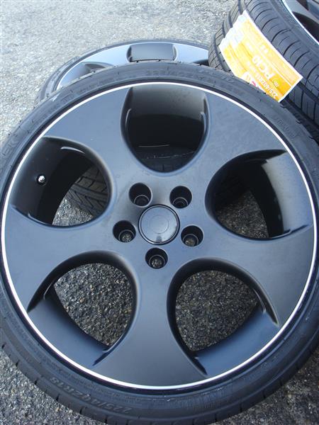 Grote foto 18 inch gti black velgen en banden steek 5x112 auto onderdelen banden en velgen